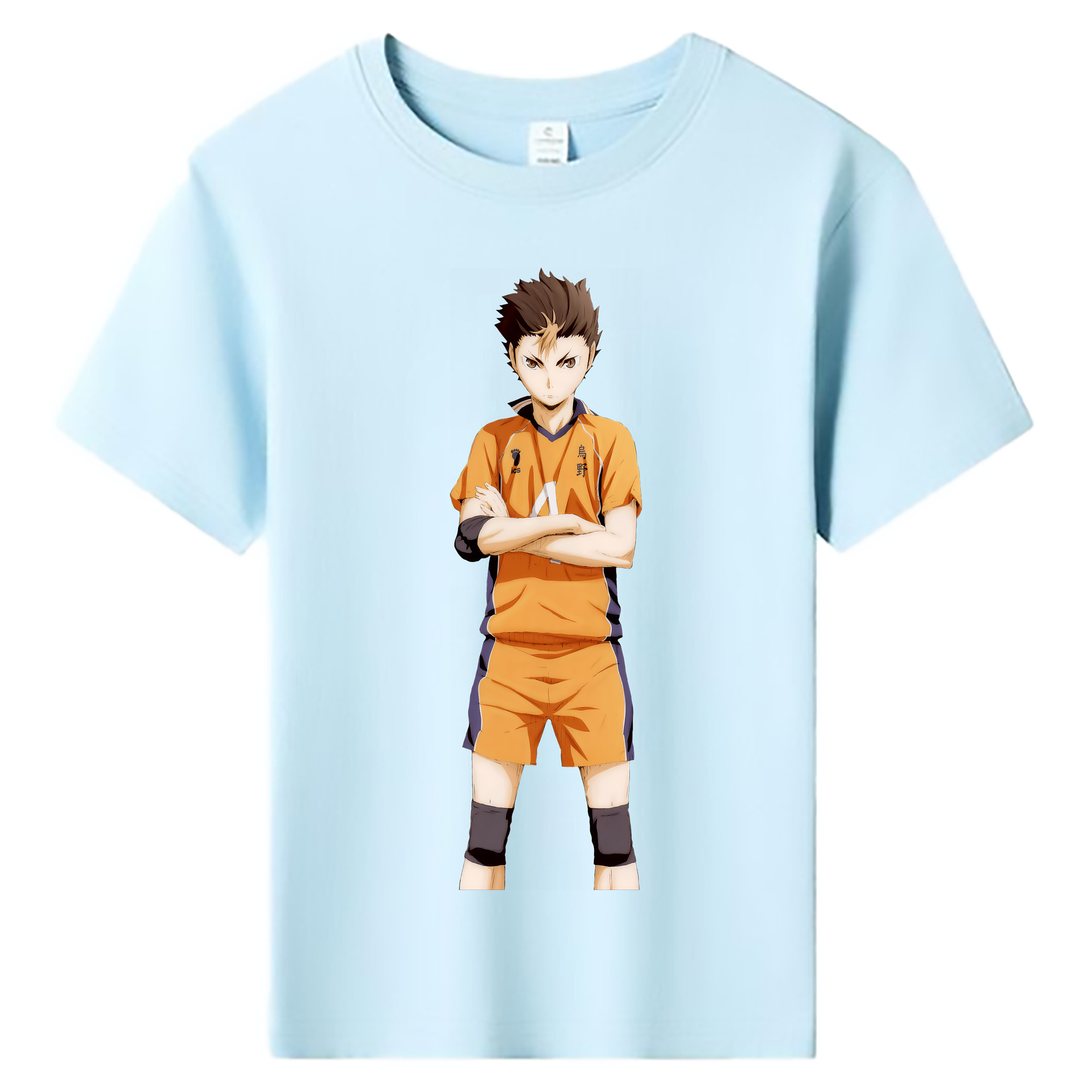 （画像用） ハイキュー!! Haikyu!! 綿100％キッズTシャツ（フロントプリント）